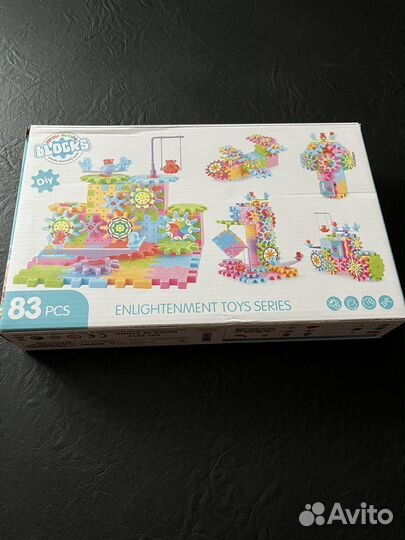 Детские конструкторы на шестеренках