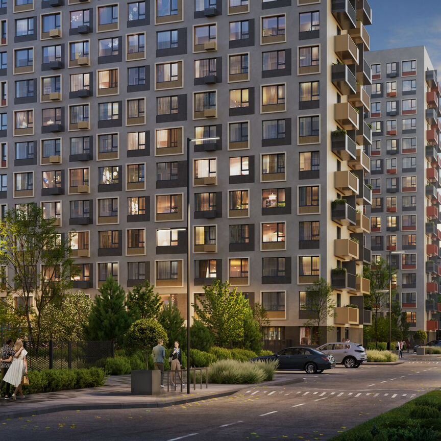 1-к. квартира, 36,5 м², 12/15 эт.