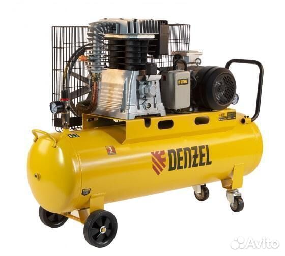 Компрессор Denzel BCI4000-T/100, 4,0 кВт, 100 л