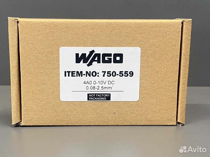Wago 750-559 новый, 1 шт