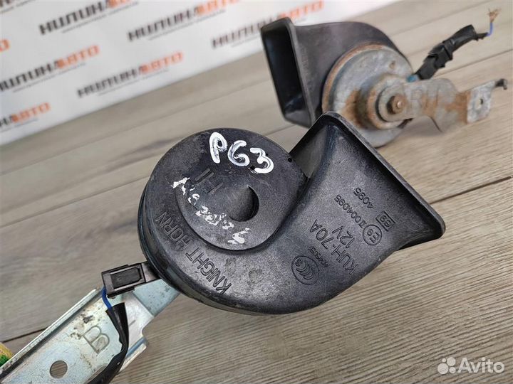 Звуковой сигнал mazda 3 BL