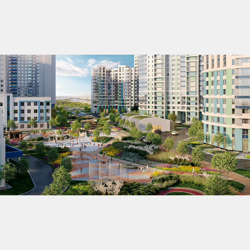 2-к. квартира, 76 м², 9/20 эт.