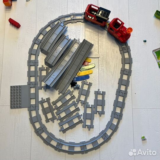 Lego duplo железная дорого