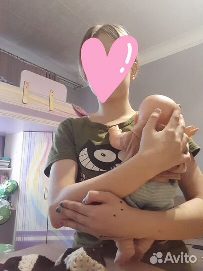 Кукла Реборн полностью силиконовая