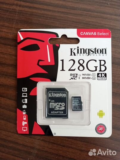 Карта памяти micro sd 128