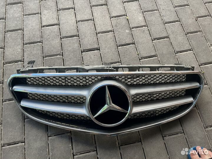 Решетка радиатора mercedes w212 рестайлинг
