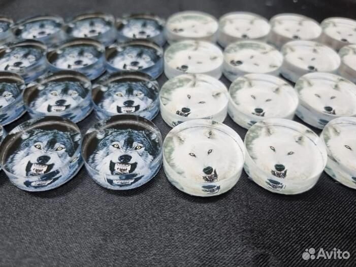 Фишки для нарды ручной работы