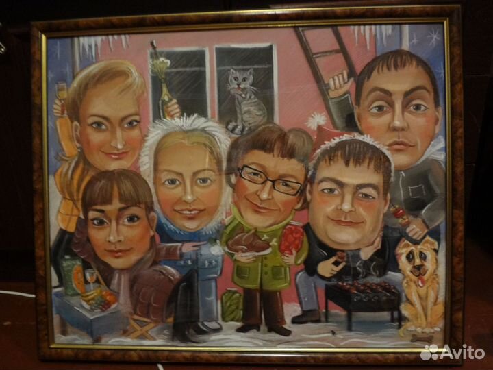 Шаржи и портреты