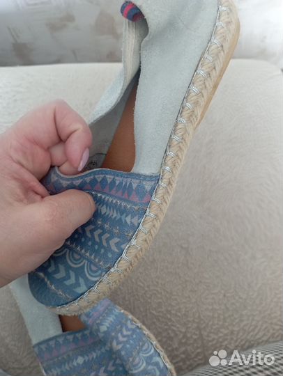 Эспадрильи женские 35 36р