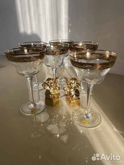 Фужеры bohemia. Богемия. Чешское стекло 80 гг