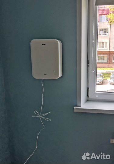 Бризер Ballu oneair ASP-80 есть монтаж