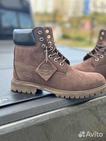 Ботинки мужские timberland кожаные