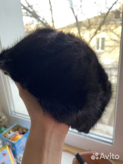 Берет норковый