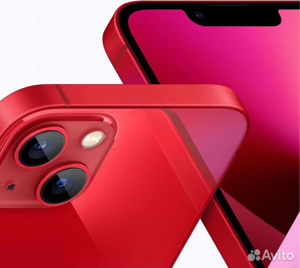 iPhone 13 mini 128 гб, nano SIM+eSIM, product (RED