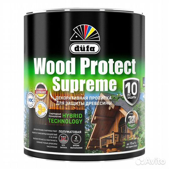 Средство деревозащитное dufa Wood Protect Supreme