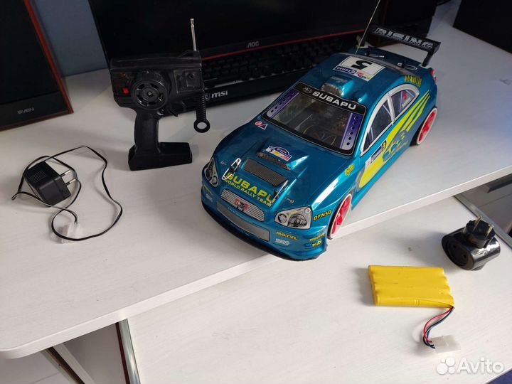 Машина на радиоуправлении subaru для детей