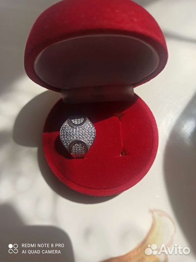 Кольцо серебро 925пр