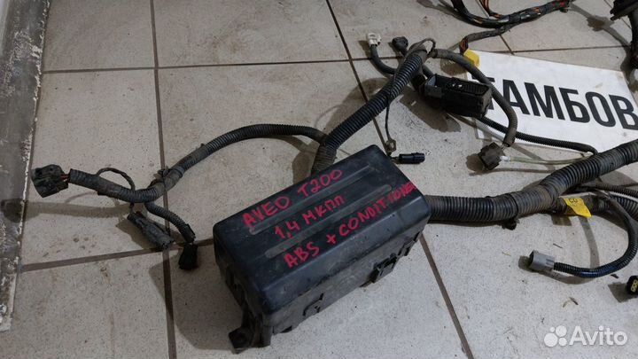 Проводка подкапотная шевроле авео 2007 год т200