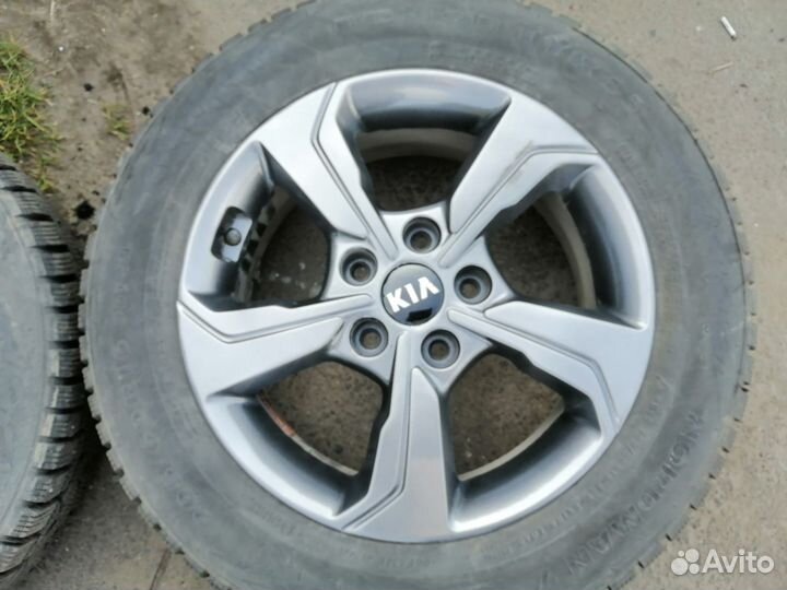 Оригинальные колёса r16 kia ceed k5 k 5 зимние