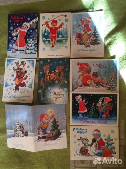 Открытки СССР художника В Зарубина