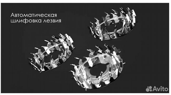 Электробритва Xiaomi Enchen BlackStone, серо-черн