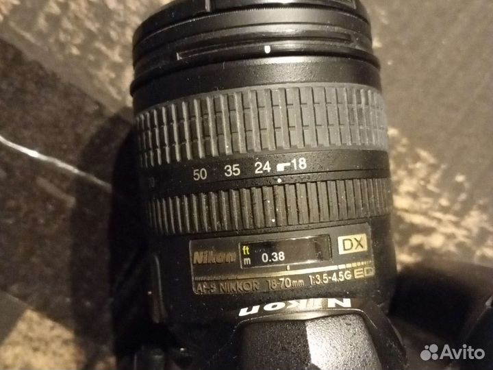 Nikon D70 +Nikkor 18-70mm 1:3.5-4.5G + сумка