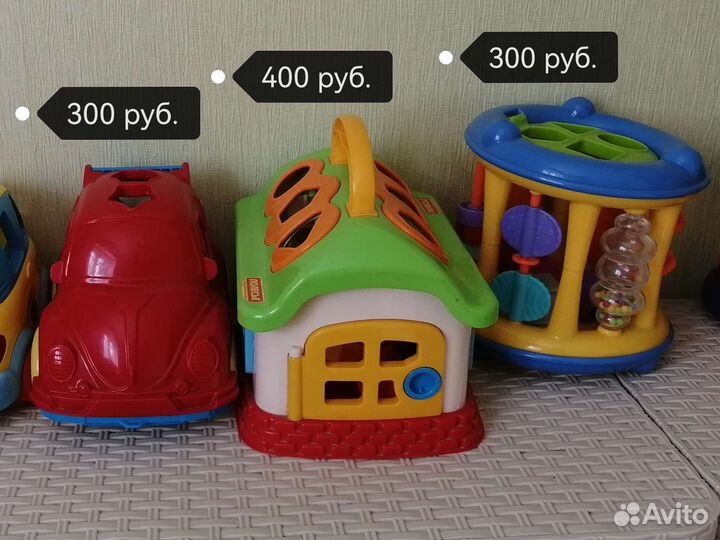 Развивающие игрушки, сортер