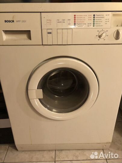 Стиральная машина bosch wff 1201
