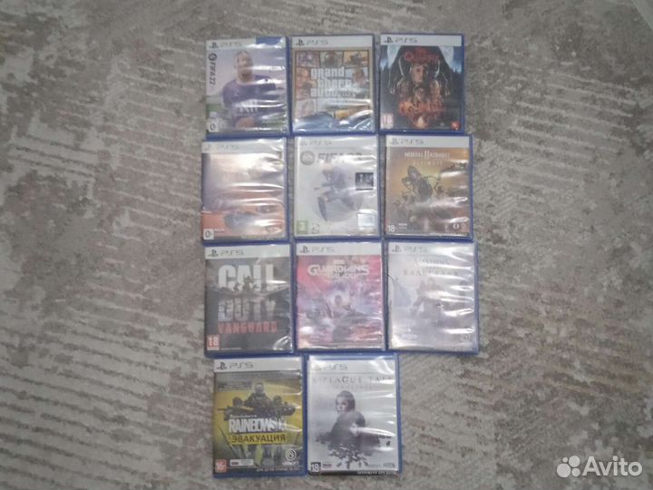 Игры для приставок ps5