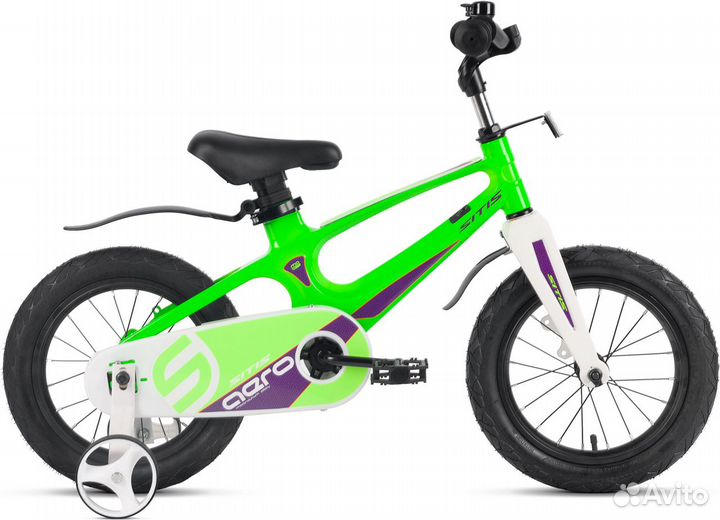 Велосипед sitis aero AER-14 (2022) Green Soc8