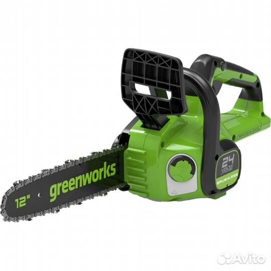 Цепная пила аккумуляторная Greenworks 24В GD24CS30