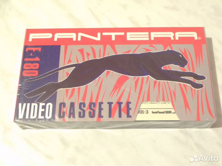 Новые видео кассеты TDK и Pantera
