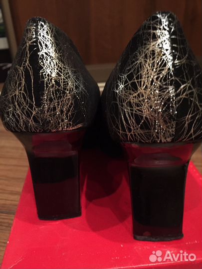 Туфли нарядные замшевые 36р