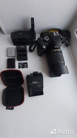 Комплект Nikon D5100,объектив VR18-105