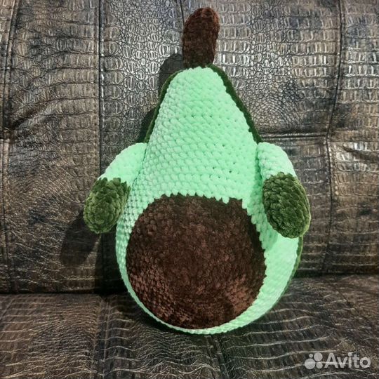Подушка авокадо ручной работы