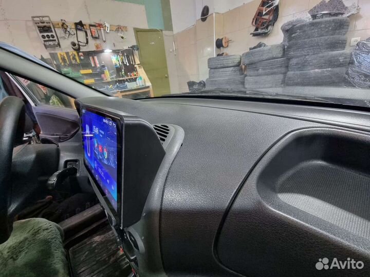 Магнитола Андроид на Лада Калина 1 9дюймов