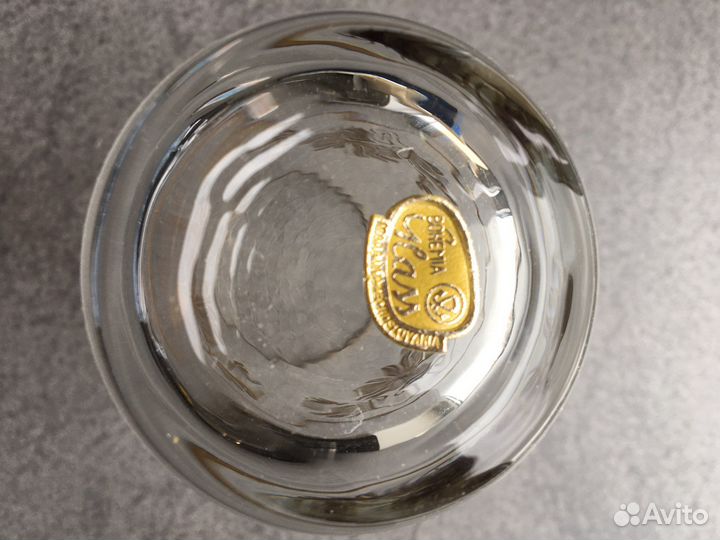 Хрустальные стаканы Чехия СССР