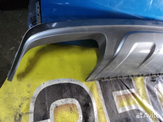 Юбка бампера заднего Ауди Q7 Audi Q7 4M (2015-2020