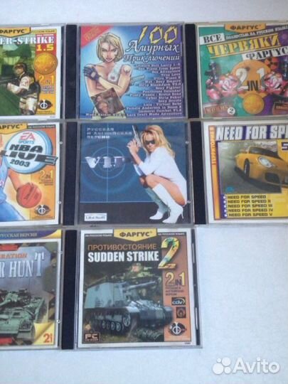 PC диски с играми