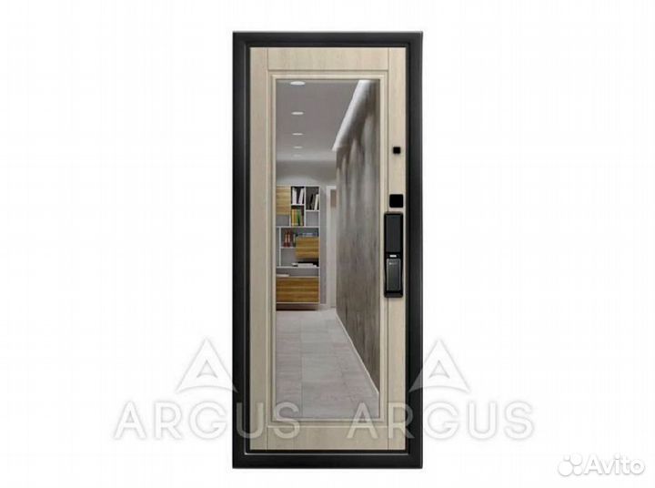 Электронная входная дверь с отпечатком пальца