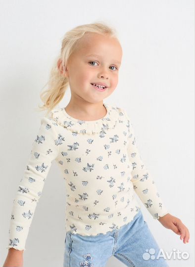 Лонгслив для девочки 3шт 104