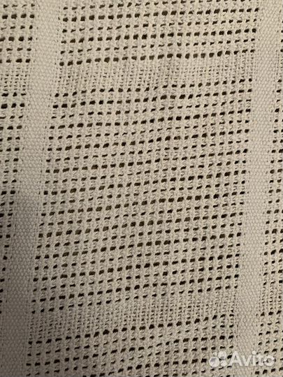 Вязаная скатерть плед покрывало хлопок Англия