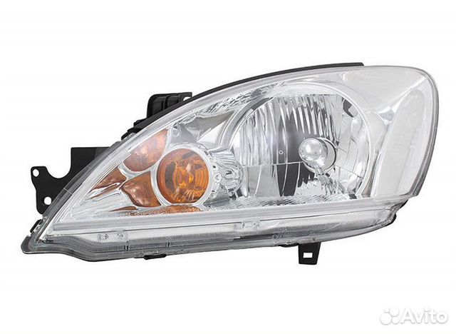 Фара левая Mitsubishi Lancer 9 (Хром)