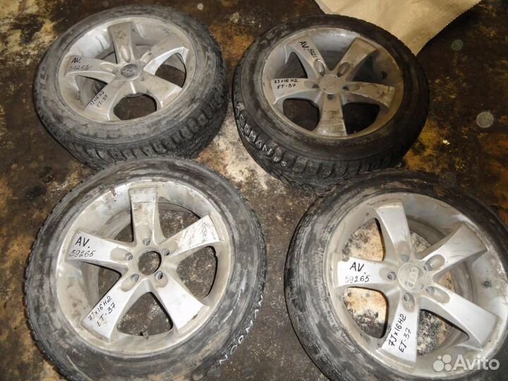 Литые диски r16 5*100 Toyota Avensis