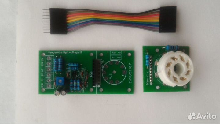 Индикатор зеленый глаз 6е1п, 6е3п, 6е5с