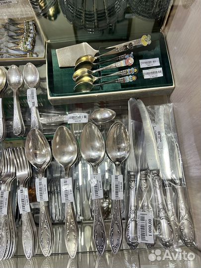 Столовые приборы мельхиор