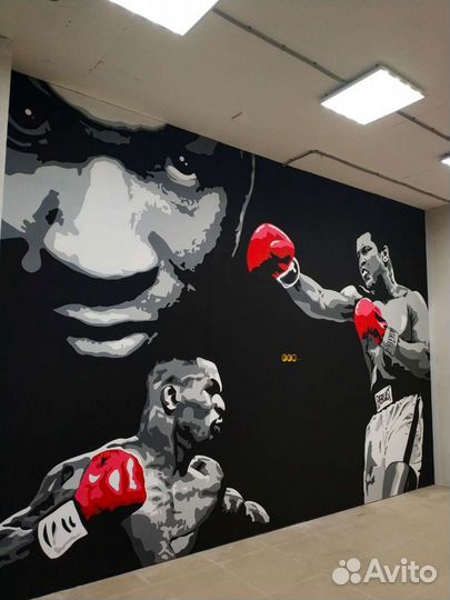 Роспись стен, граффити