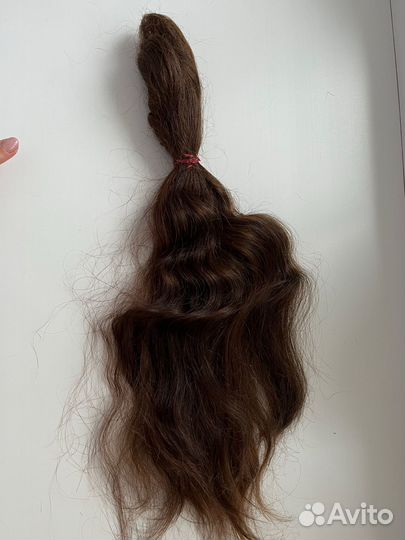 Волосы натуральные срез 50 см