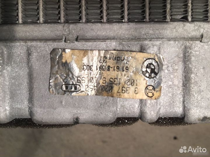 Радиаторы печки / кондиционера bmw e46