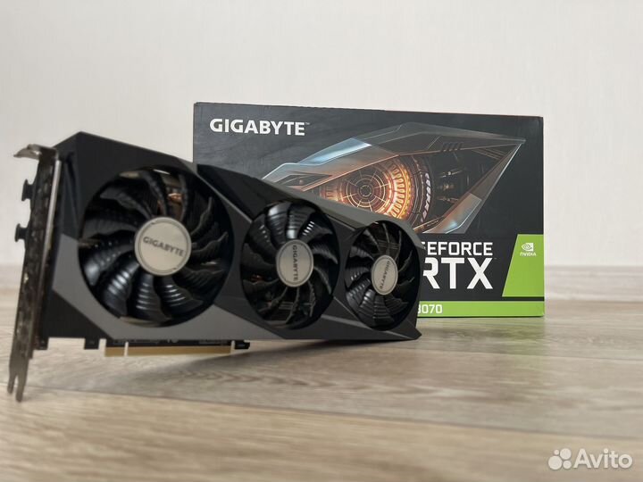 Видеокарта rtx 3070 gigabyte